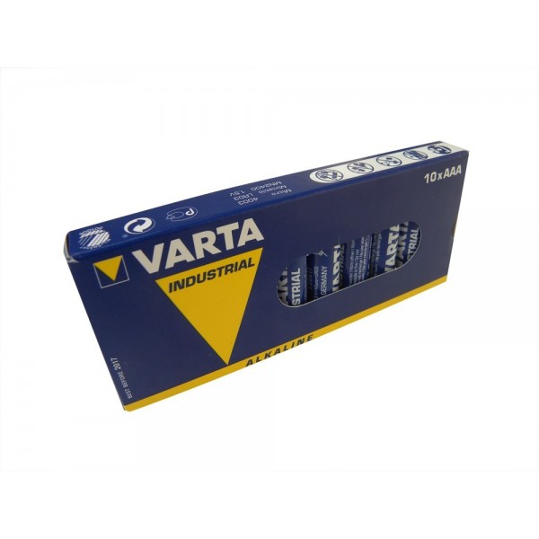 pack de 10 Piles alcaline LR03 Varta industrial