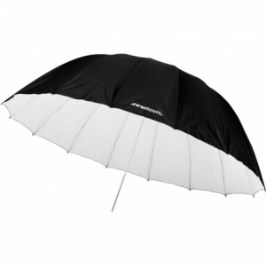 Standard Umbrella - White/Black 7' - Parapluie parabolique...